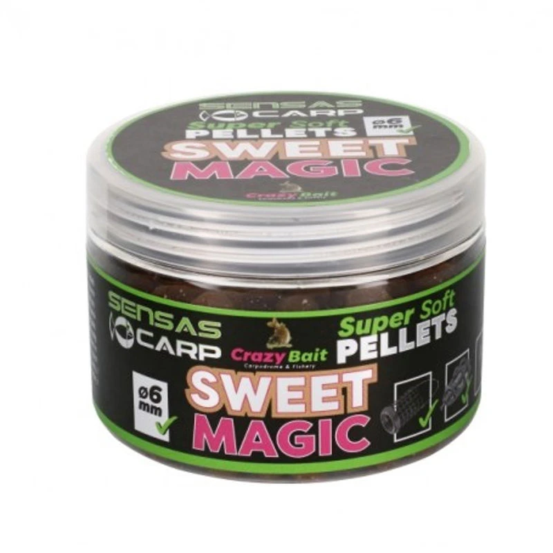 Sensas Crazy Bait Super Soft Pellets 60g